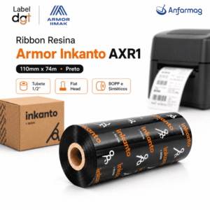 Ribbon Resina Armor Inkanto AXR-1 110mm x 74m